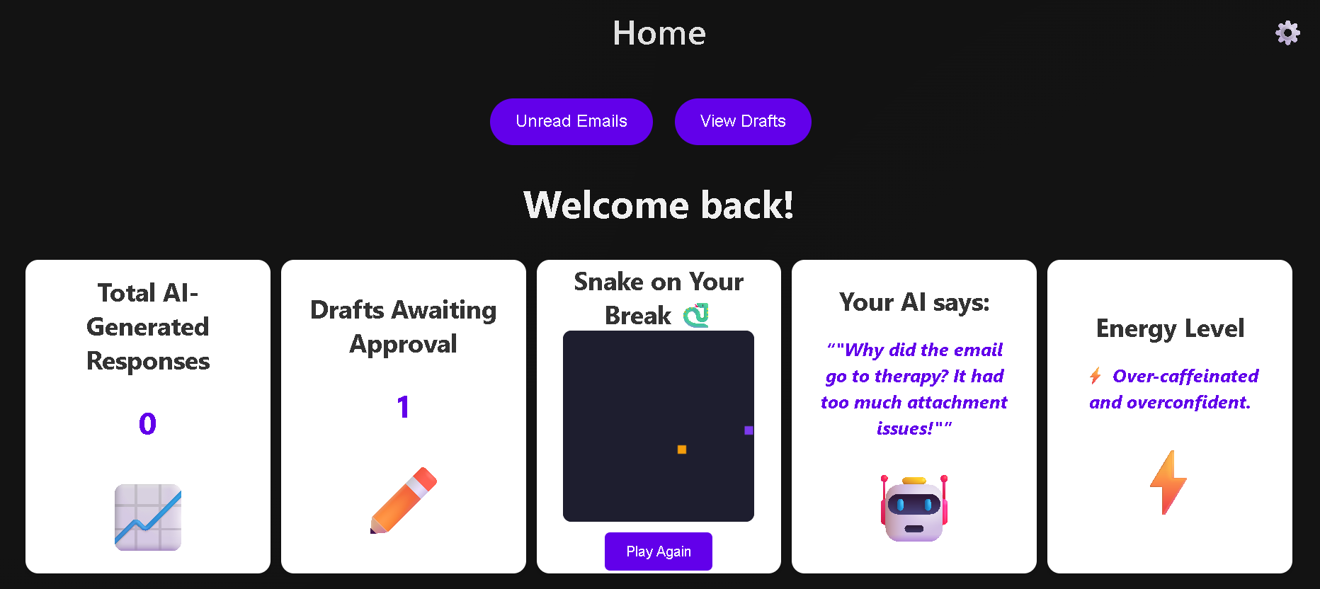 AI Dashboard Preview